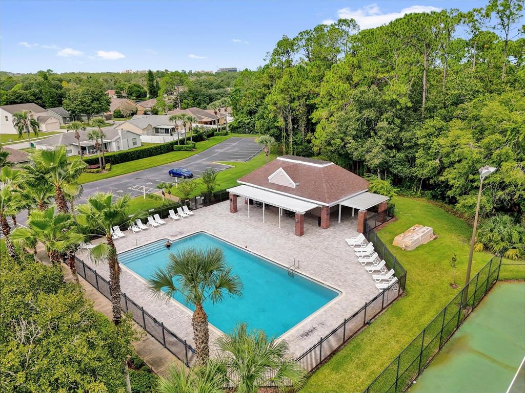 13607 Springtide Court Orlando, FL 32826 - Photo 27 of 32 an aerial view of a house