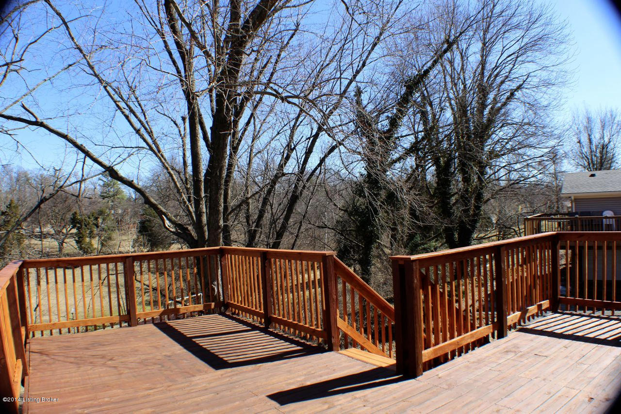 6615 Downs Branch Road Louisville, KY 40228 - Photo 30 of 37 Spacious Deck, Take 2