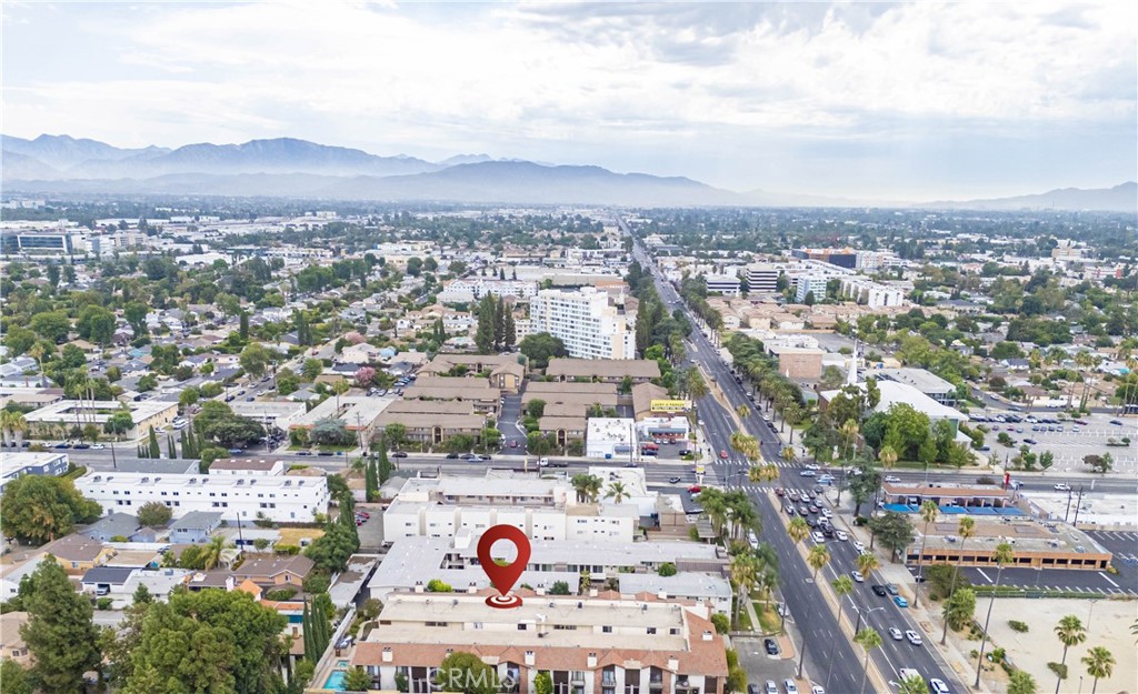 14937 Sherman Way, Unit 7 Van Nuys, CA 91405 - Photo 36 of 37 an aerial view of residential houses and city view