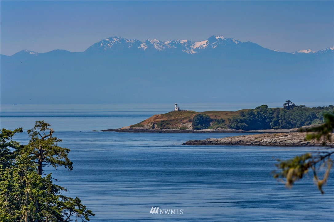 1224 Shark Reef Road Lopez Island, WA 98261 - Photo 2 of 34 a view of a lake with a mountain