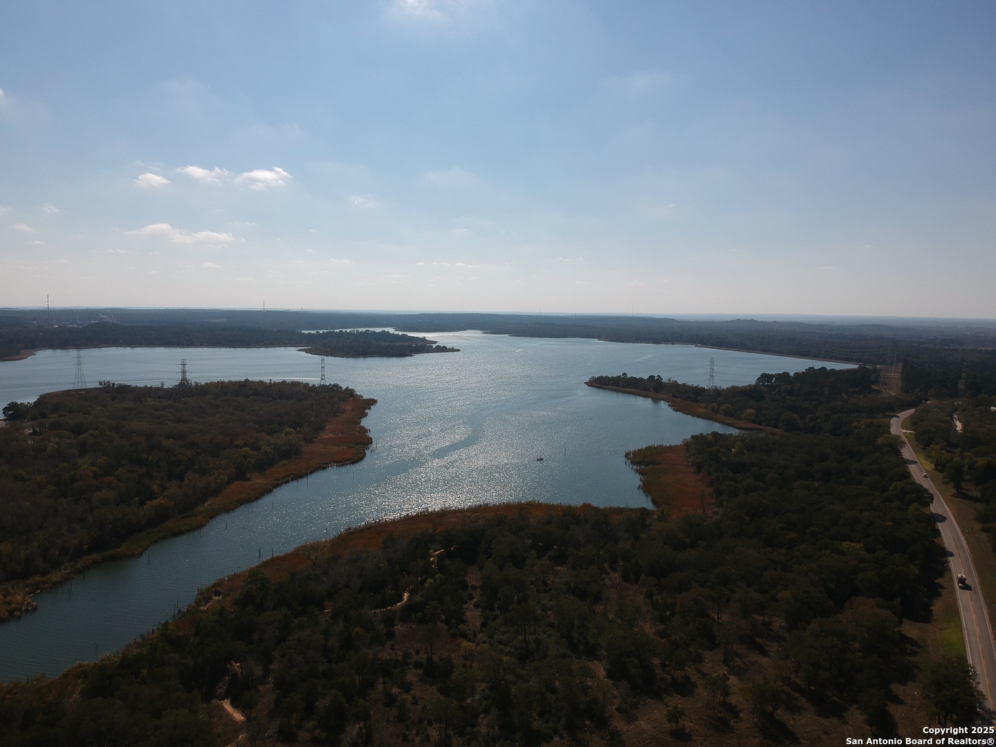 294 Flint Ridge Street Bastrop, TX 78602 - Photo 16 of 17 a view of lake and mountain