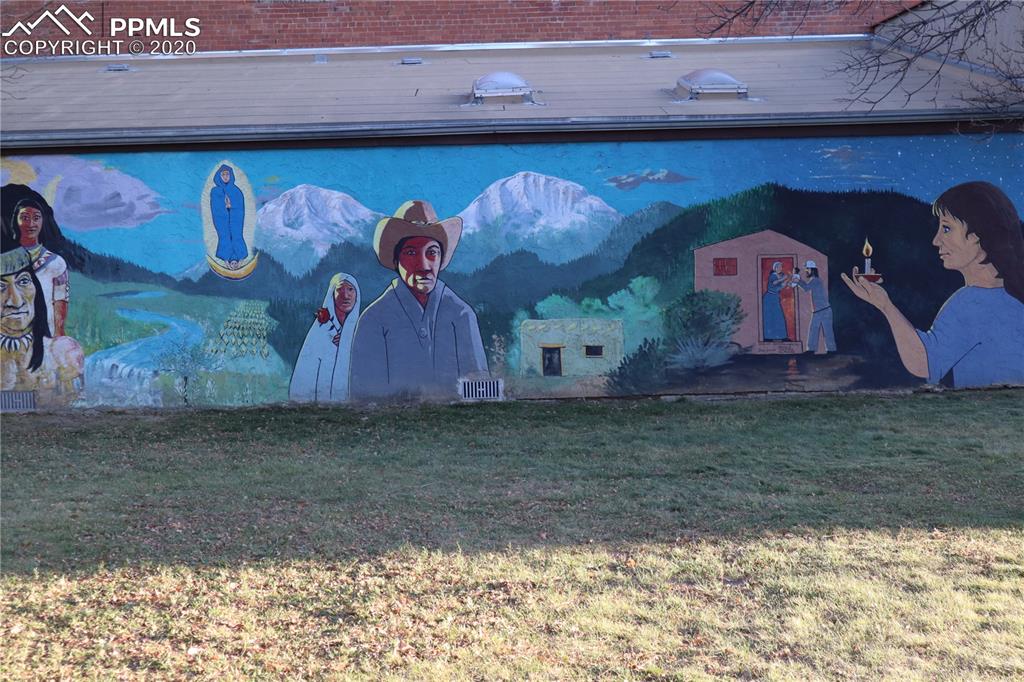 Lot 120 Bear Ridge Road Walsenburg, CO 81089 - Photo 36 of 38 a front view of a house with garden
