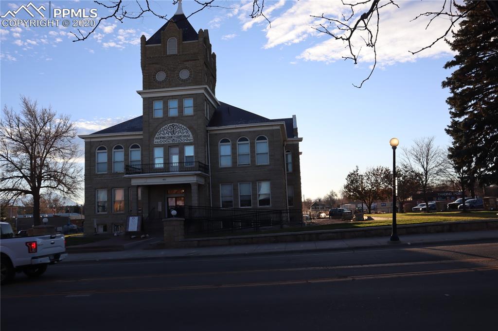 Lot 120 Bear Ridge Road Walsenburg, CO 81089 - Photo 37 of 38 a front view of a house with a garden