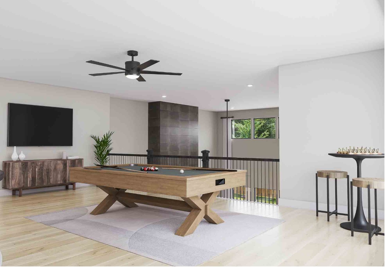 11915 Golden Cove Rosharon, TX 77583 - Photo 9 of 14 a living room with furniture a flat screen tv and a window