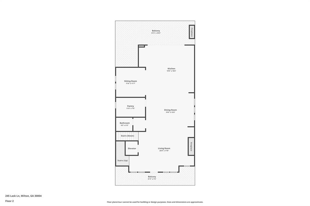245 Lask Lane Milton, GA 30004 - Photo 85 of 87 a picture of a floor plan