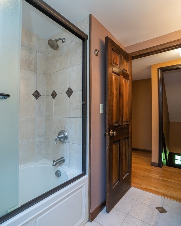 53 Yankee Circle Westfield, MA 01085 - Photo 28 of 42 a bathroom with a shower and a mirror