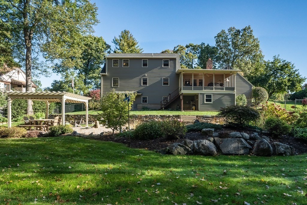 53 Yankee Circle Westfield, MA 01085 - Photo 34 of 42 a aerial view of a house with a garden