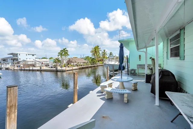 a view of a lake from balcony