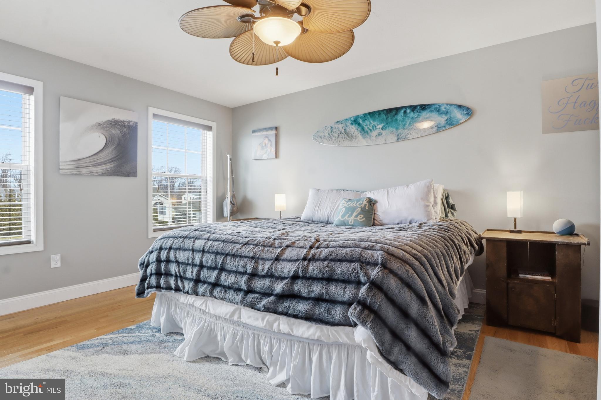 6083 Jennifer Lane Spring Grove, PA 17362 - Photo 30 of 61 a bedroom with a bed and wooden floor