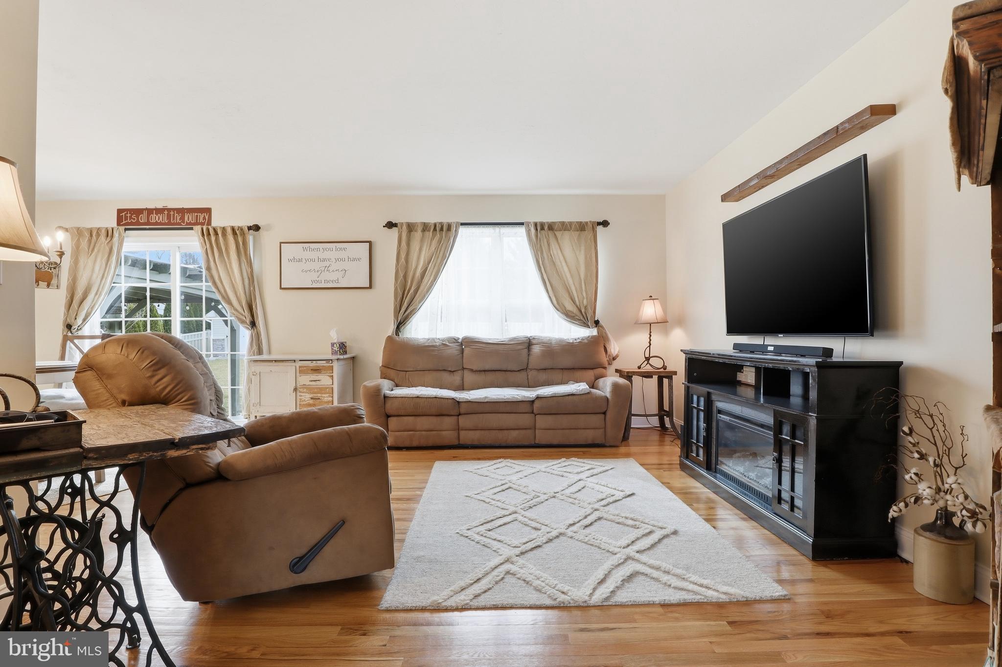 6083 Jennifer Lane Spring Grove, PA 17362 - Photo 8 of 61 a living room with furniture and a flat screen tv