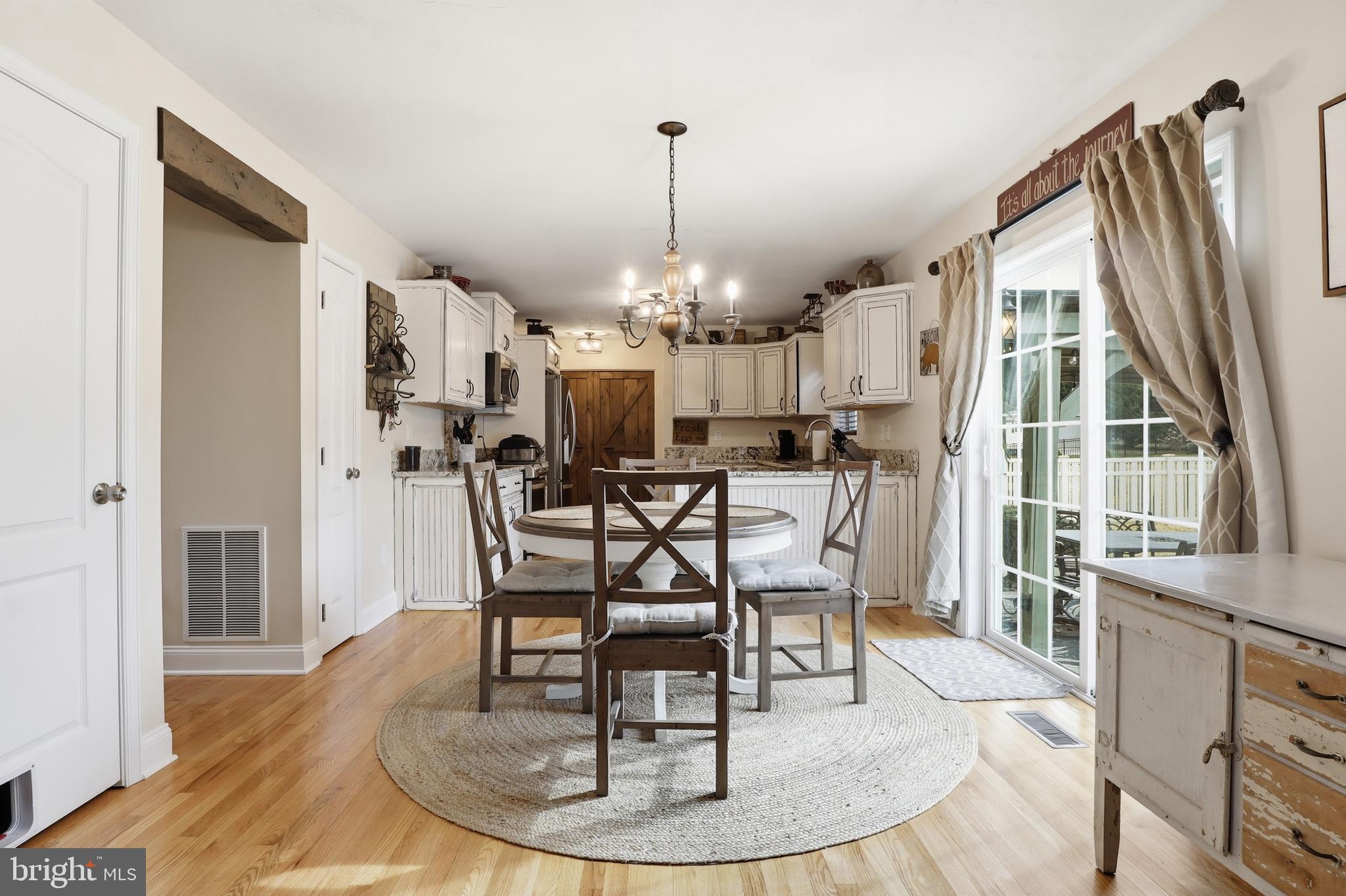6083 Jennifer Lane Spring Grove, PA 17362 - Photo 10 of 61 a view of a dining room with furniture window and wooden floor