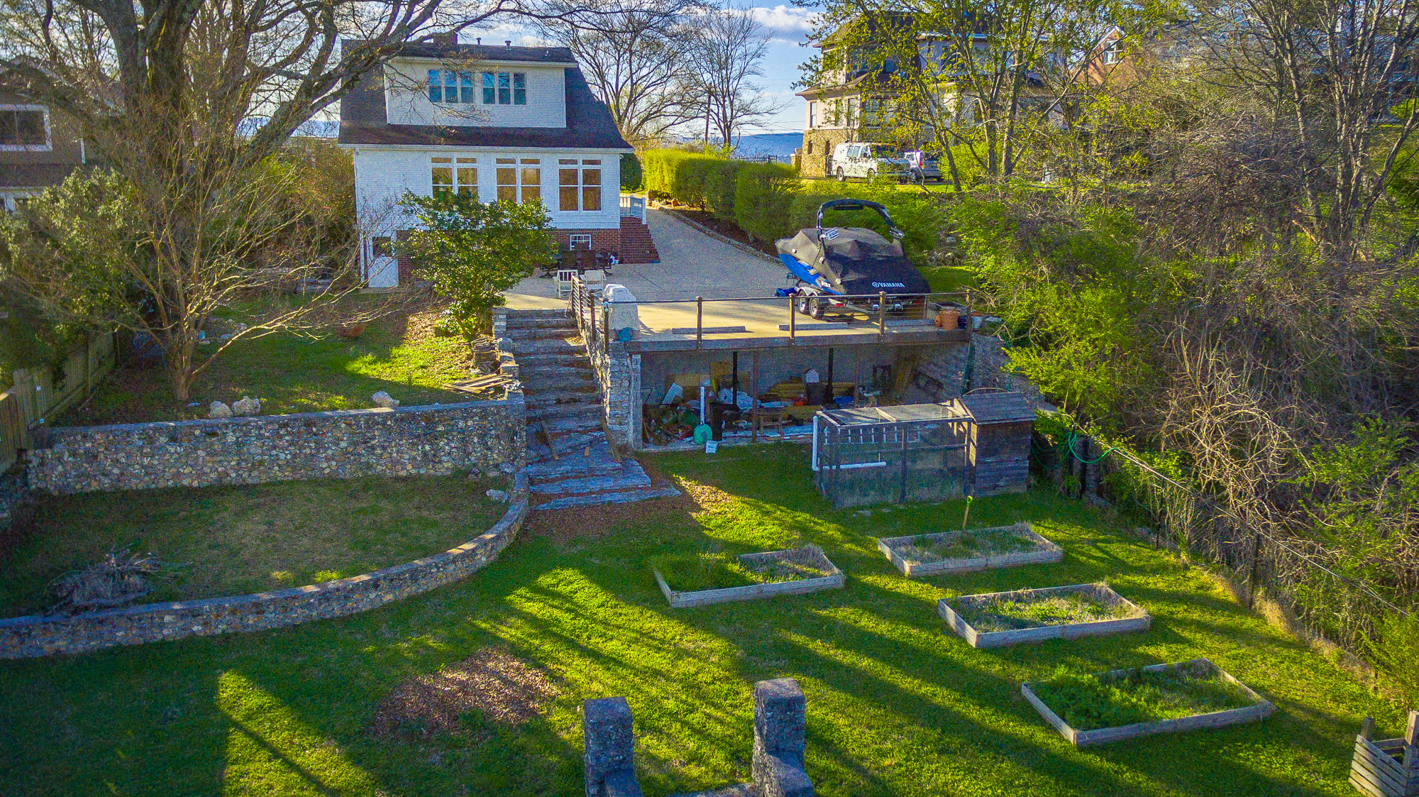 168 North Crest Road Chattanooga, TN 37404 - Photo 17 of 94 Fully Fenced Terraced Back Yard