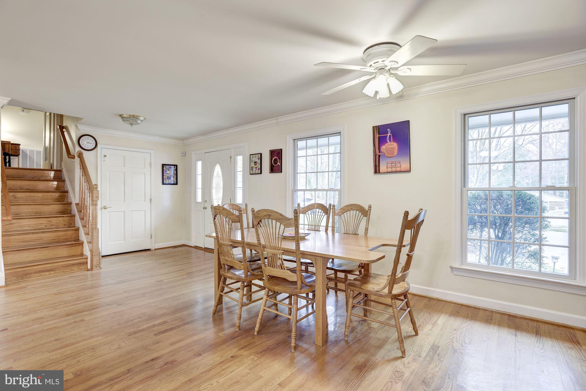 1401 Earnshaw Court Reston, VA 20190 - Photo 12 of 49 Dining Room and Main Door Entry
