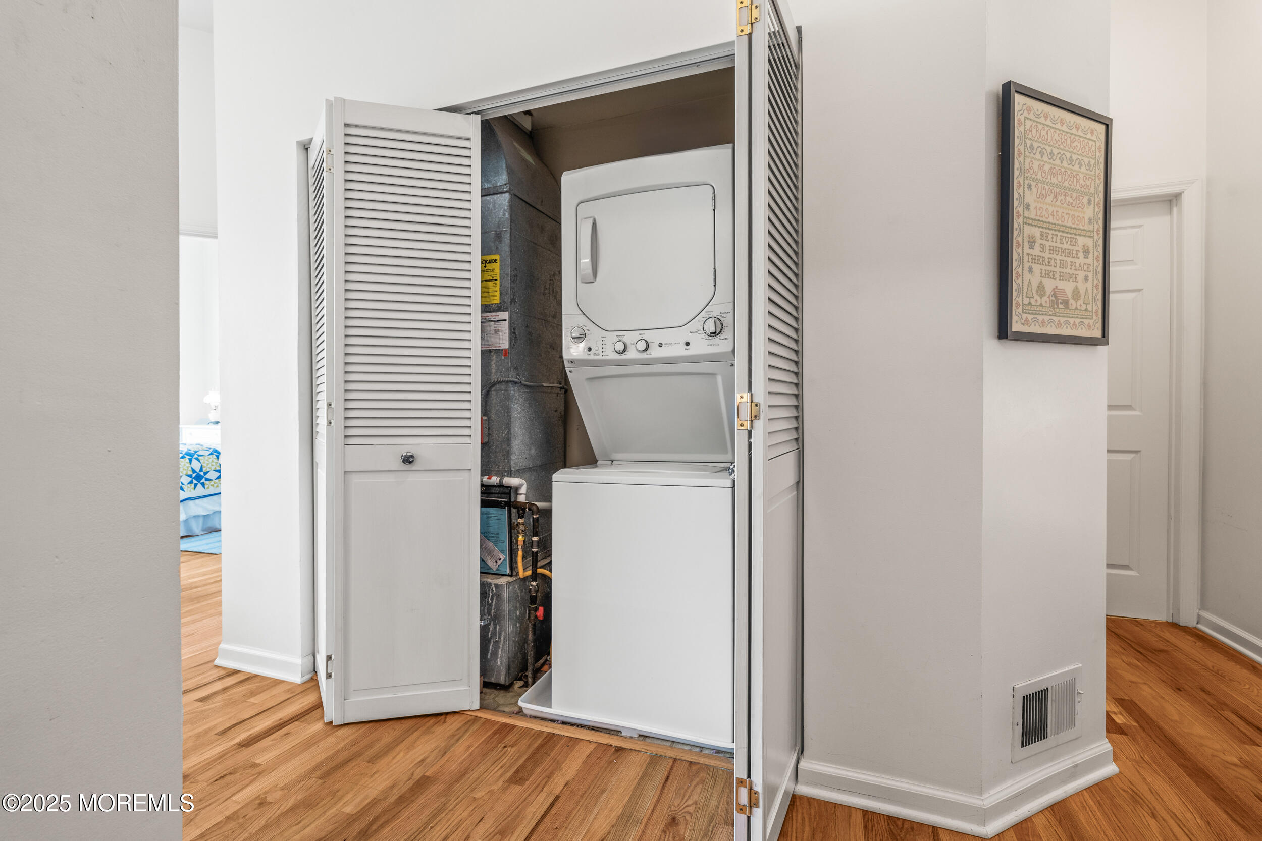 4 Ocean Avenue, Unit 5 Ocean Grove, NJ 07756 - Photo 34 of 81 a view of a storage & utility room with washer and dryer