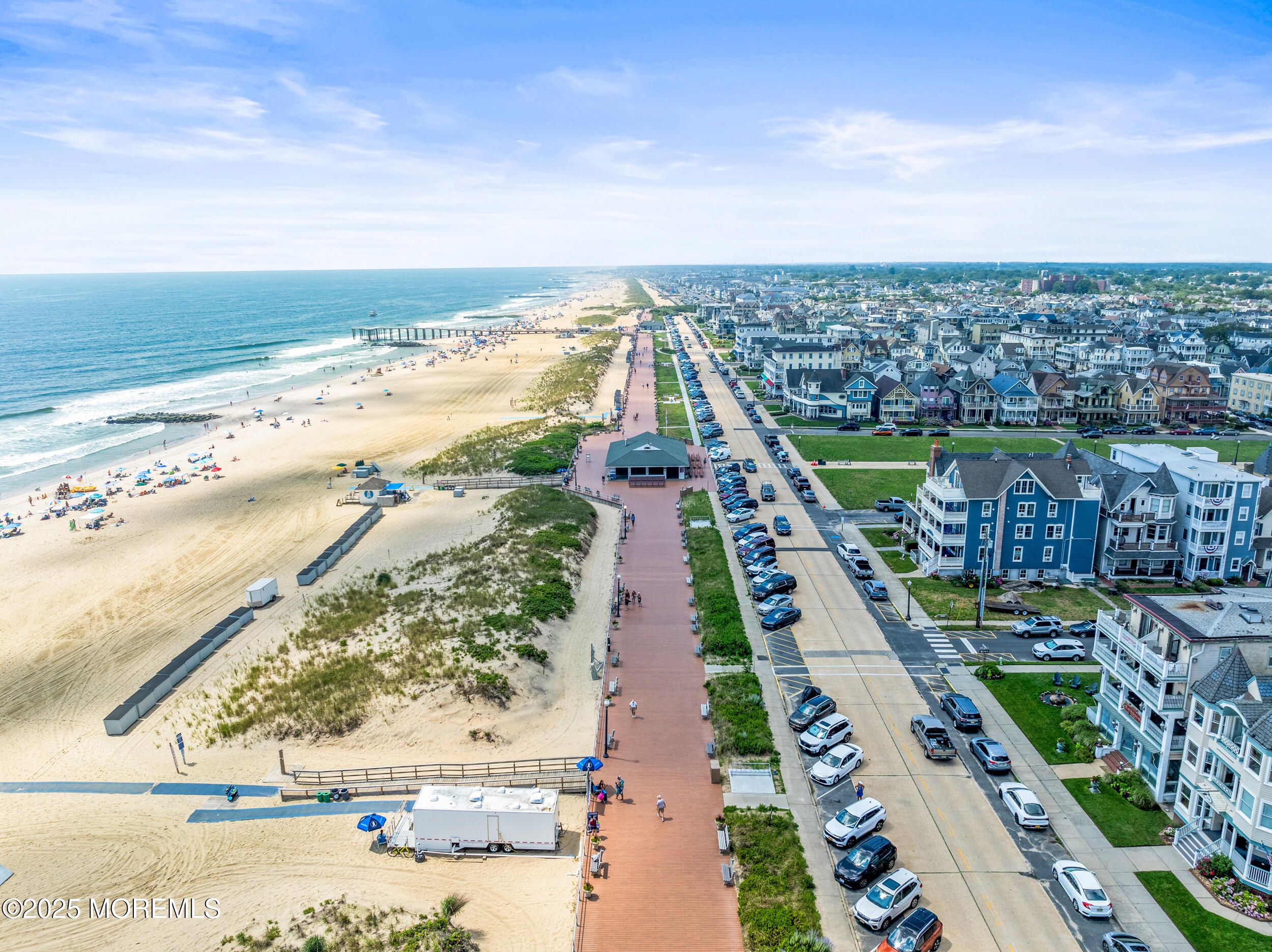 4 Ocean Avenue, Unit 5 Ocean Grove, NJ 07756 - Photo 47 of 81 a view of a city with ocean view