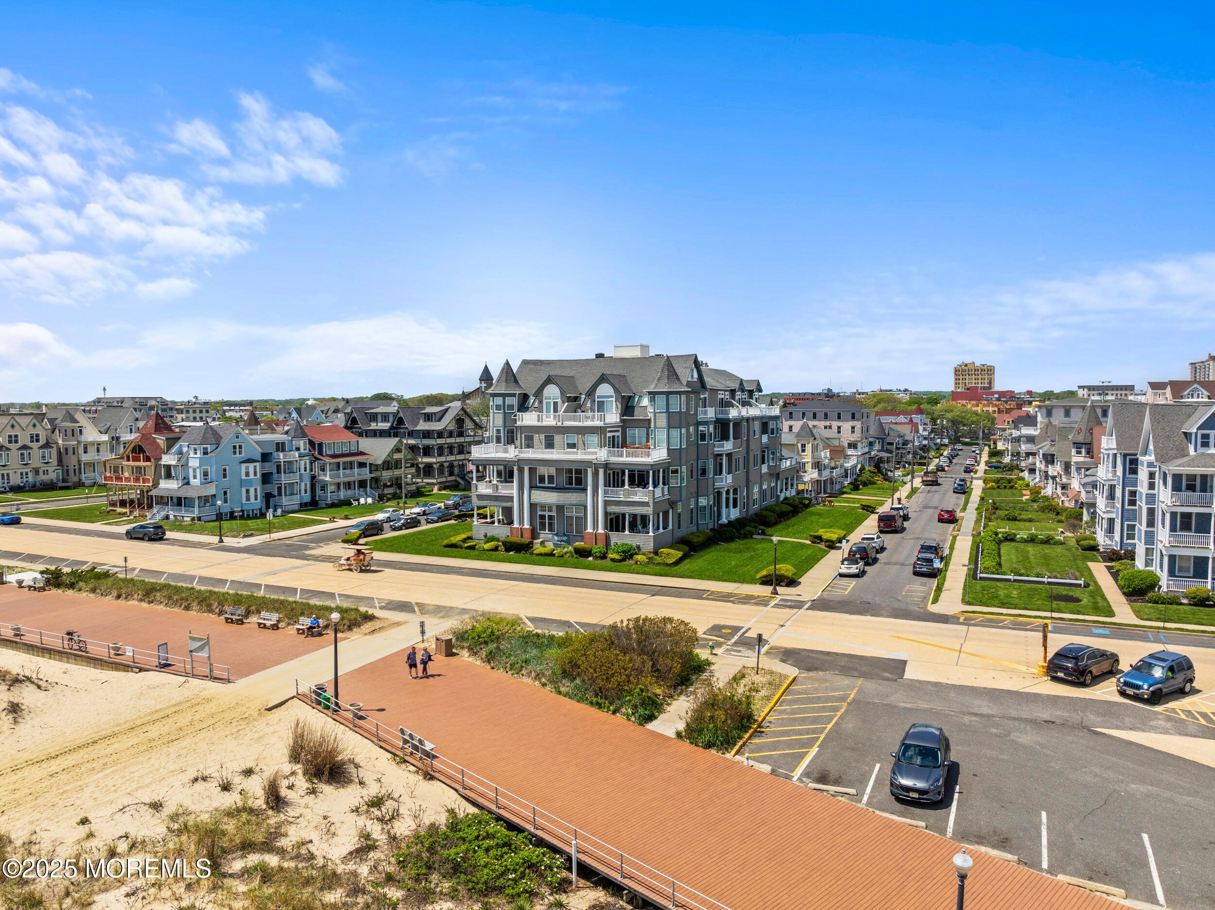 4 Ocean Avenue, Unit 5 Ocean Grove, NJ 07756 - Photo 48 of 81 a view of a city with tall buildings