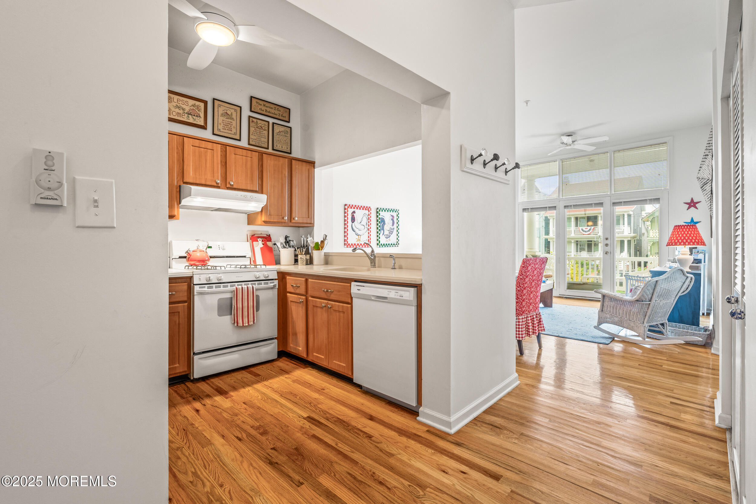 4 Ocean Avenue, Unit 5 Ocean Grove, NJ 07756 - Photo 9 of 81 a view of a kitchen with wooden floor and electronic appliances