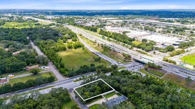 a view of a lake with a house