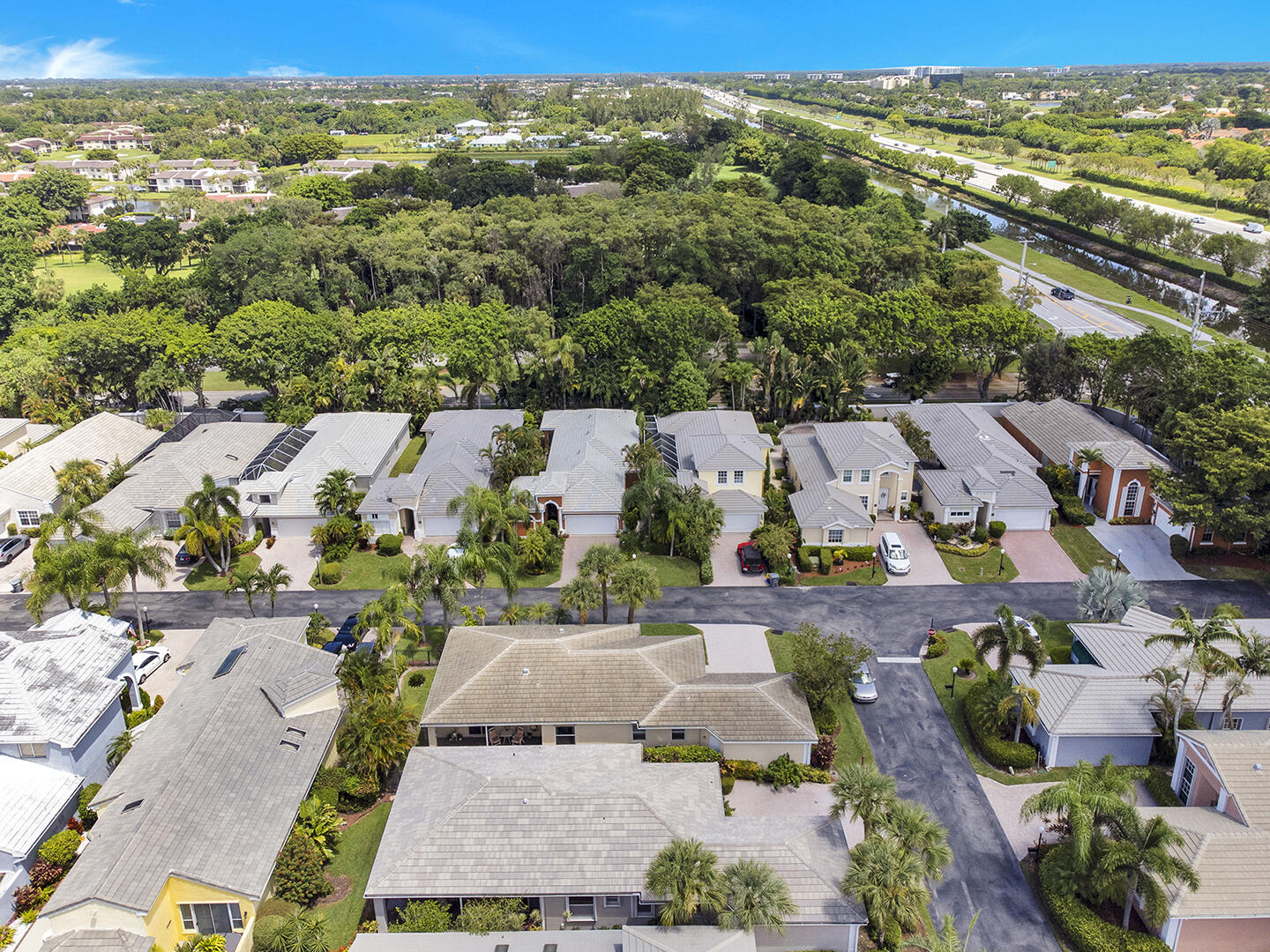 22831 Windsor Wood Court Boca Raton, FL 33433 - Photo 41 of 48 an aerial view of residential houses with outdoor space