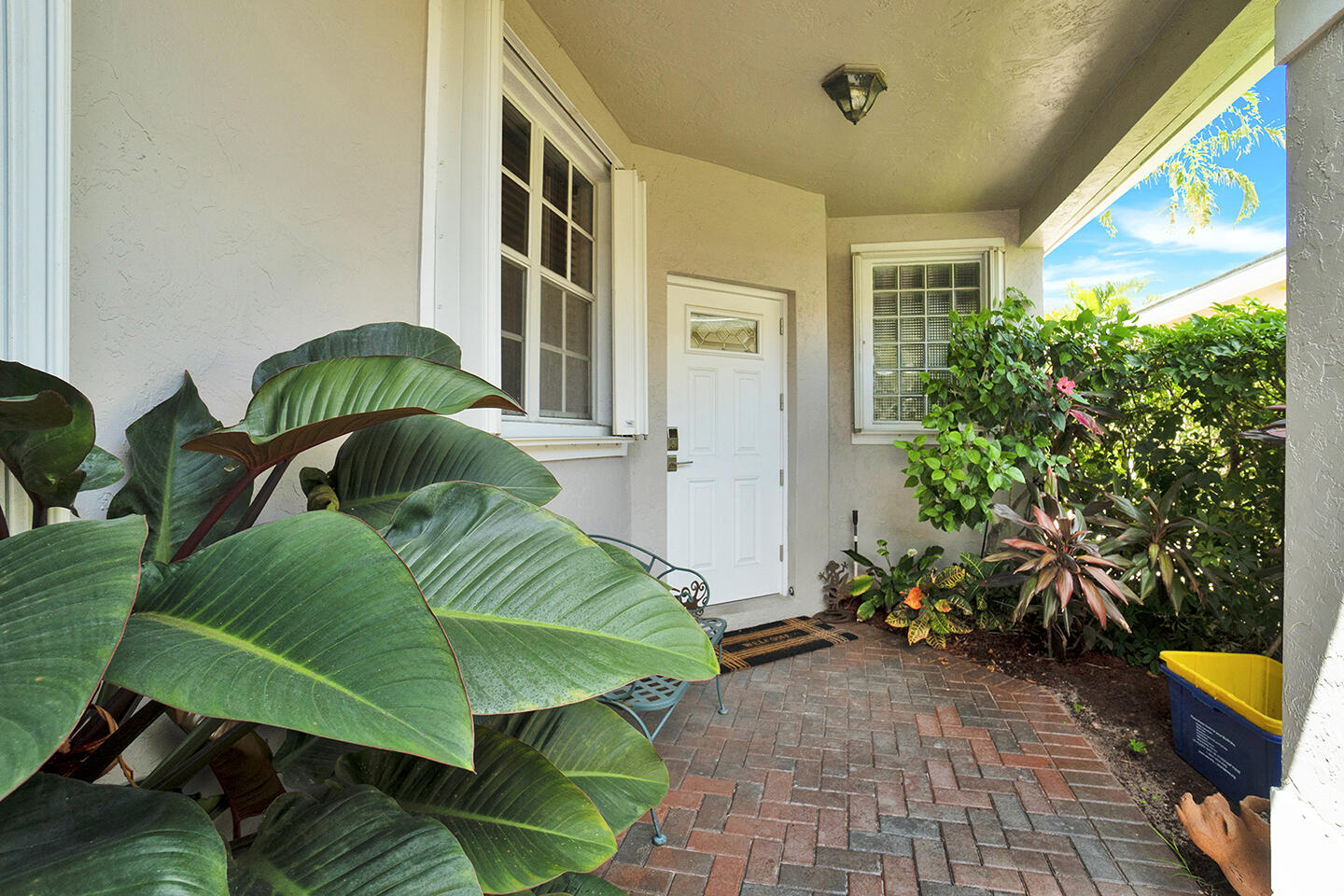 22831 Windsor Wood Court Boca Raton, FL 33433 - Photo 7 of 48 a view of entryway with a garden