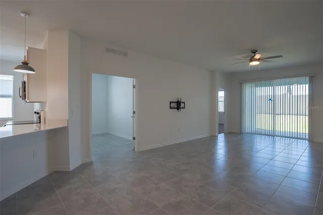 a view of a livingroom with a staircase