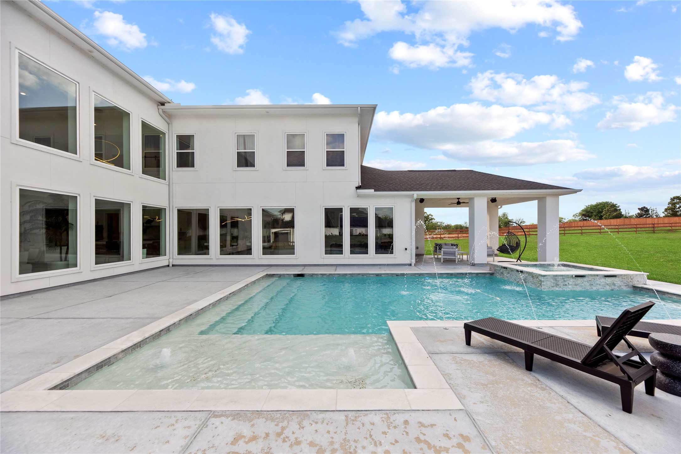 29526 Cir S Rnch Trail Fulshear, TX 77406 - Photo 34 of 48 front view of a house with a yard