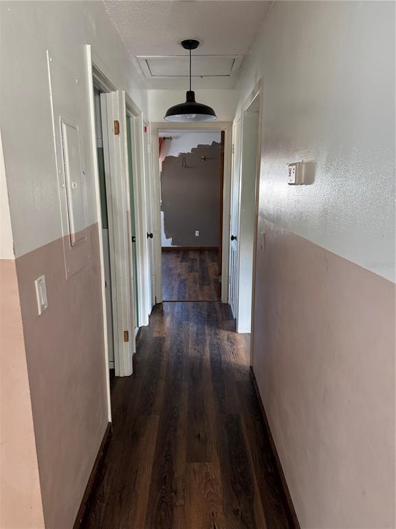 861 Palermo Road St. Augustine, FL 32086 - Photo 19 of 33 a view of a hallway view with wooden floor and staircase