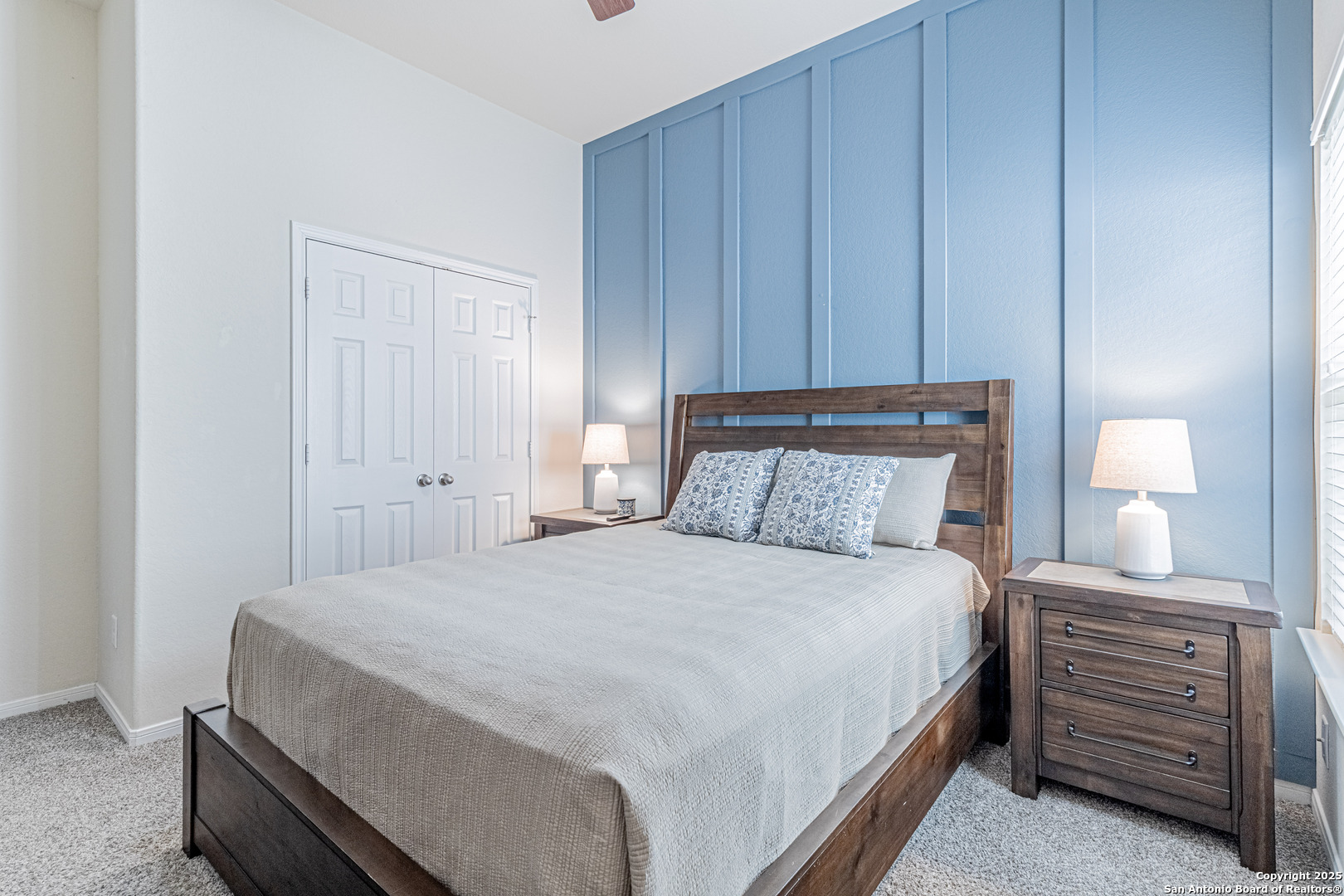 159 Brook View Cibolo, TX 78108 - Photo 18 of 24 a bedroom with a bed and a closet