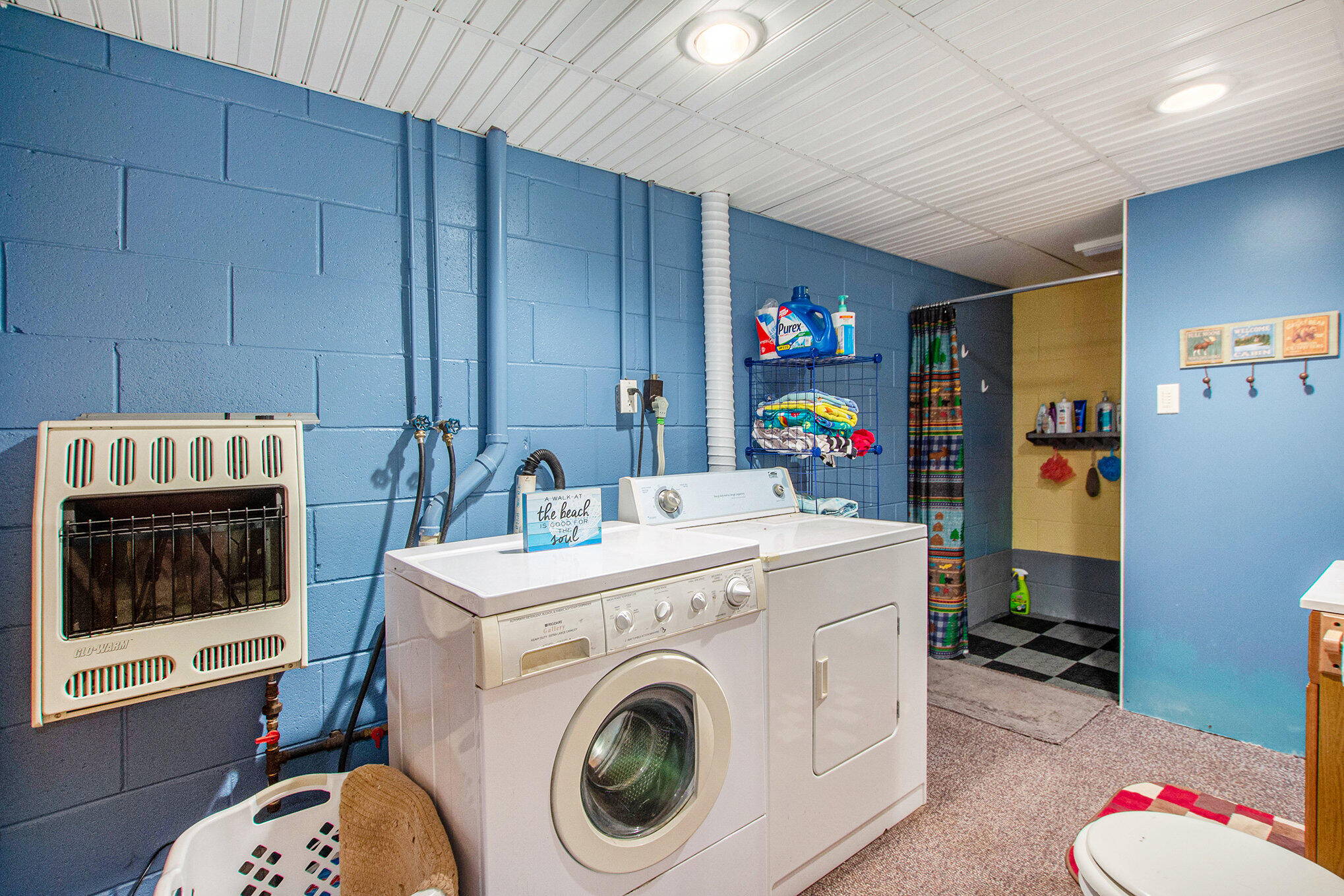 8175 Colgrove Road Mecosta, MI 49332 - Photo 16 of 23 Laundry/Bathroom