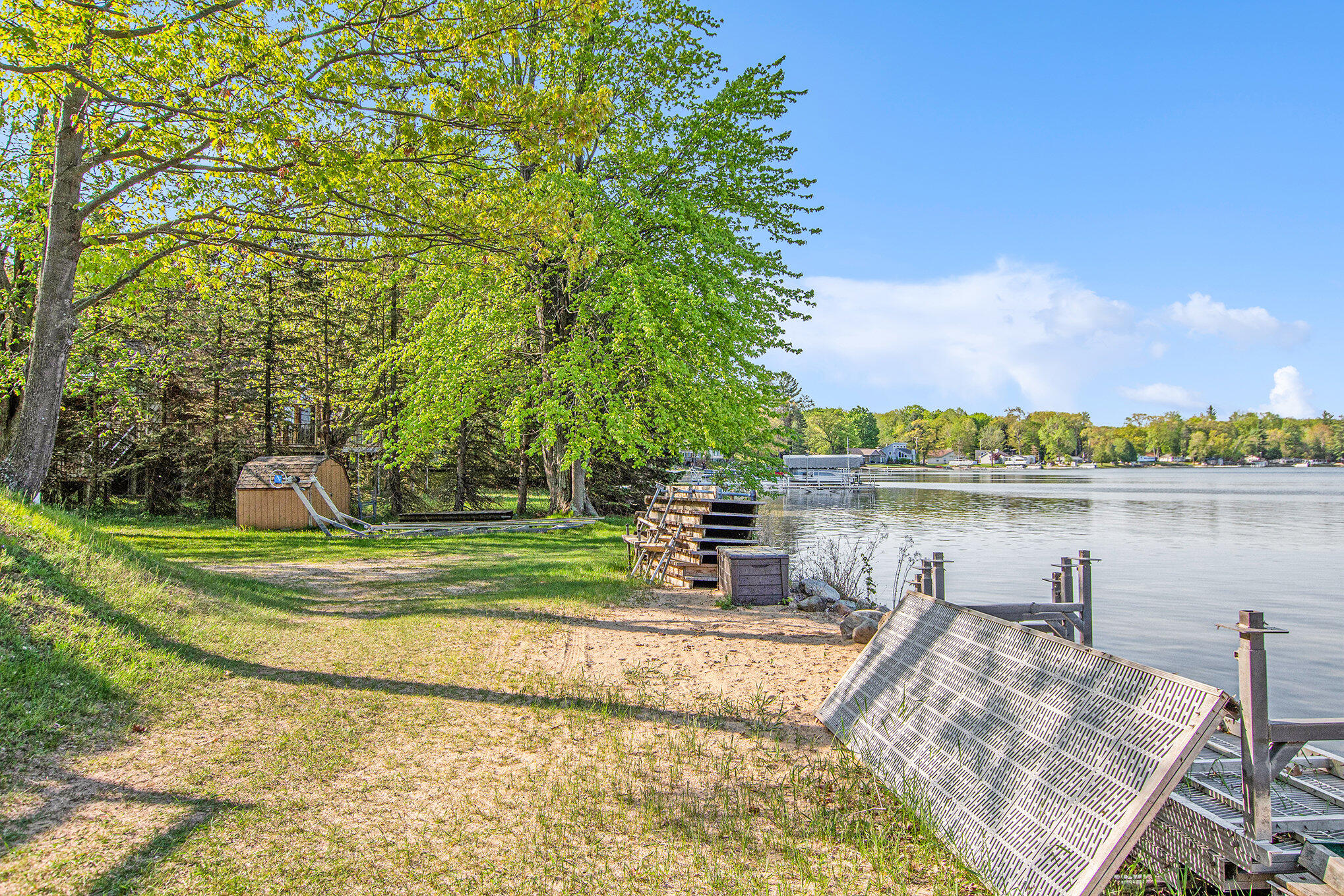 8175 Colgrove Road Mecosta, MI 49332 - Photo 22 of 23 Lake access area