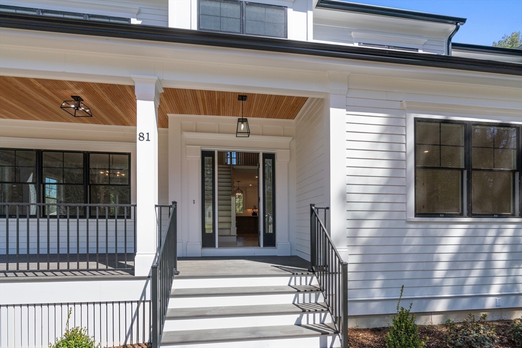 81 Powers Road Concord, MA 01742 - Photo 4 of 10 a view of a entrance door of the house