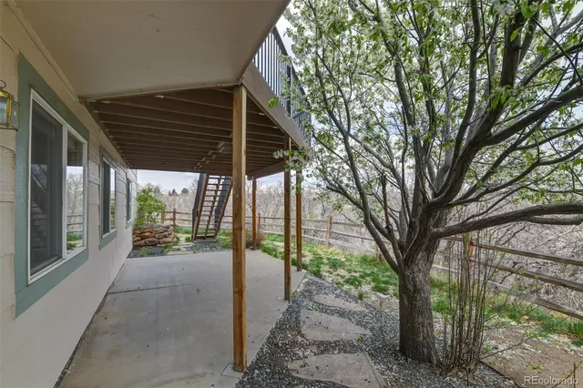 a view of a city with lots of trees