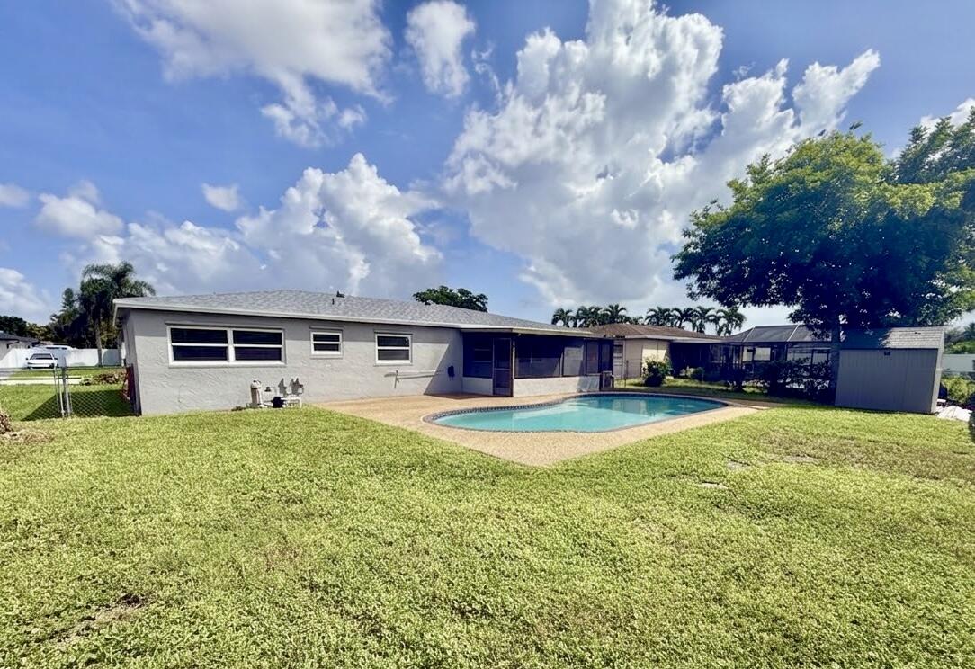 11184 Median Street Boca Raton, FL 33428 - Photo 15 of 16 Fenced backyard