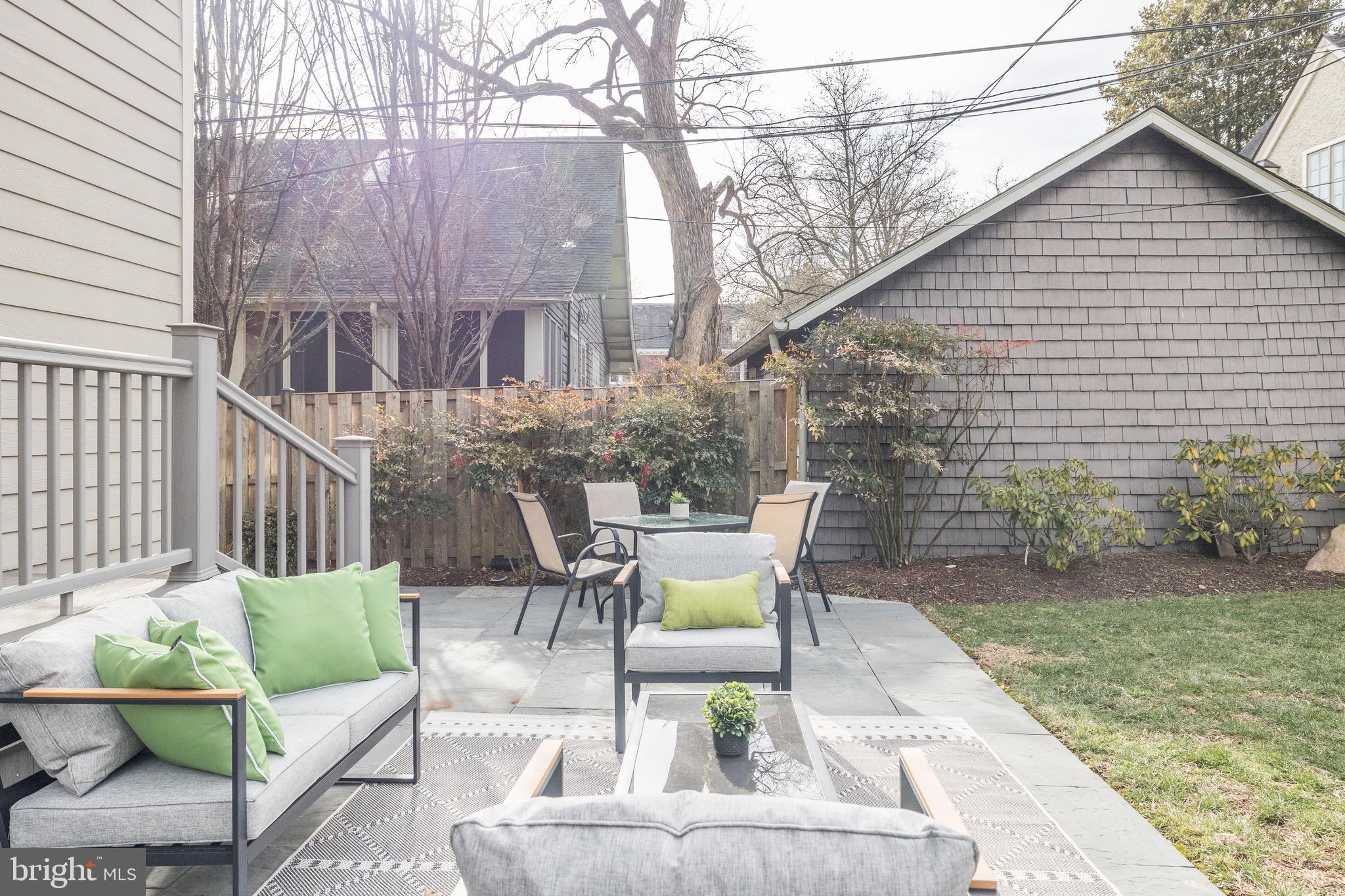 202 Russell Road Alexandria, VA 22301 - Photo 56 of 70 a view of a patio with couple of chairs