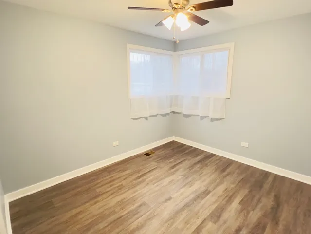 wooden floor in an empty room