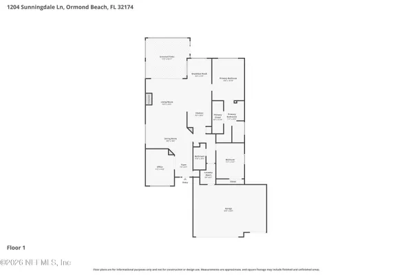 $475,000 | 1204 Sunningdale Lane, Ormond Beach, FL 32174