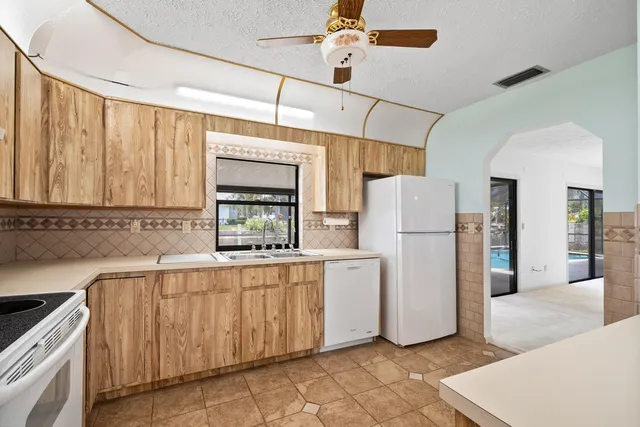 a view of a porch and furniture