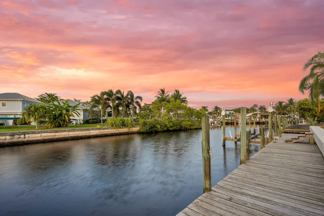 a view of a lake with a mountain