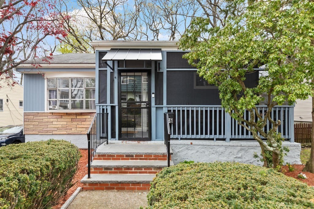 36 Violet Street Boston, MA 02126 - Photo 4 of 35 a view of a house with a small garden