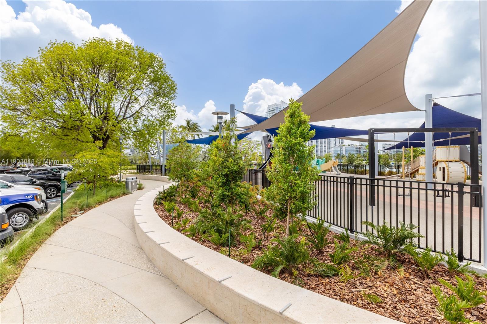 1800 Sunset Harbour Drive, Unit 2105 Miami Beach, FL 33139 - Photo 44 of 52 a view of a garden and pathway