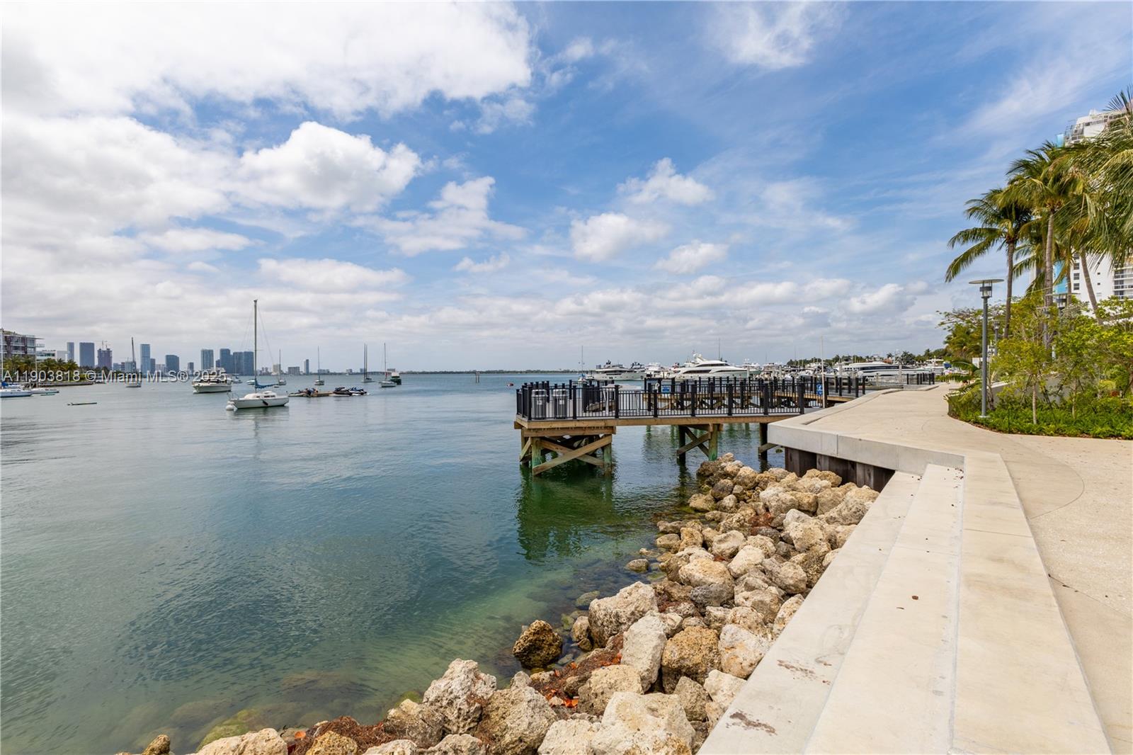 1800 Sunset Harbour Drive, Unit 2105 Miami Beach, FL 33139 - Photo 47 of 52 a view of a lake with houses