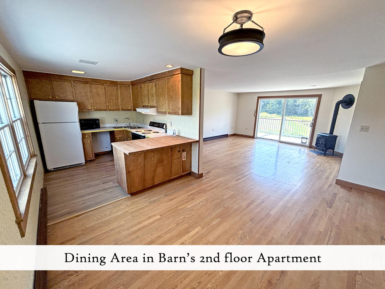 607 Oak Point Road Trenton, ME 04605 - Photo 129 of 187 Barn 2nd floor apartment main living are