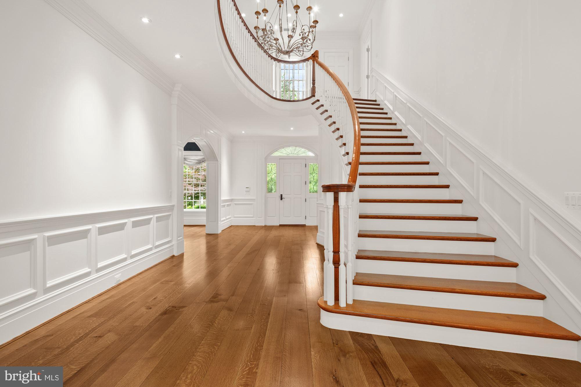 1107 Harvey Road McLean, VA 22101 - Photo 4 of 47 a view of entryway and hall with wooden floor