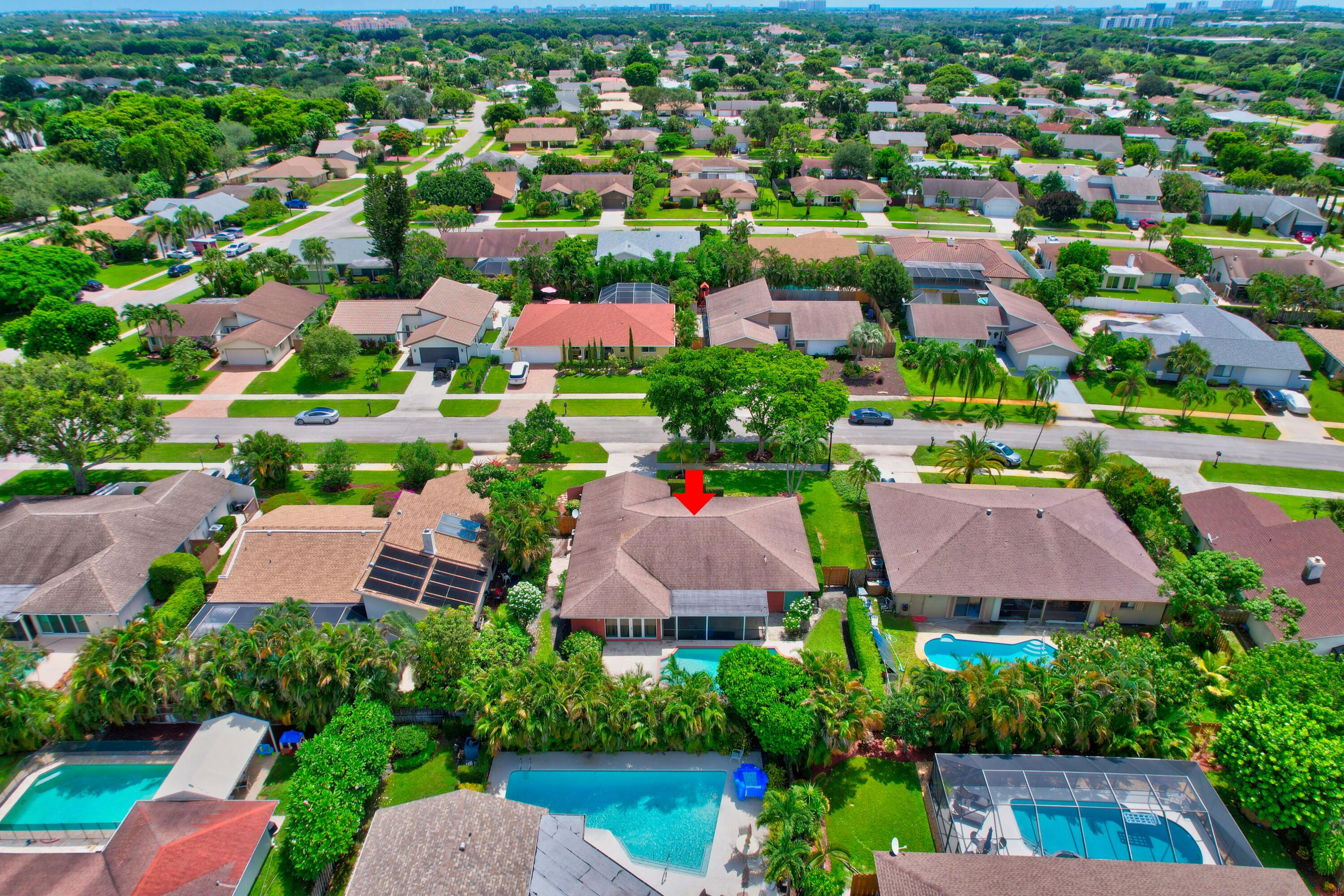17719 Crooked Oak Avenue Boca Raton, FL 33487 - Photo 33 of 37 Drone