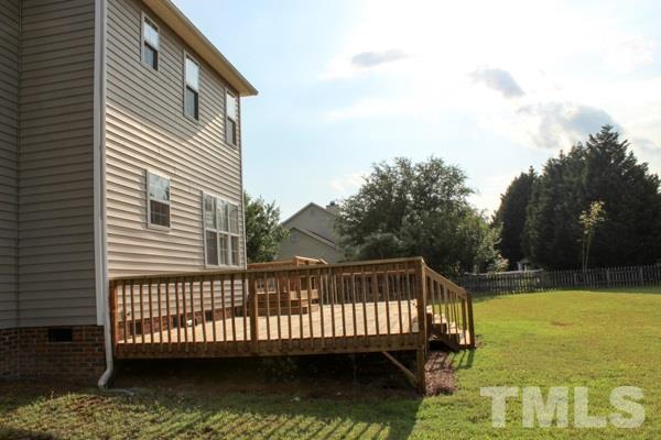 1504 Harvey Johnson Road Raleigh, NC 27603 - Photo 9 of 22 a view of a balcony with lake view