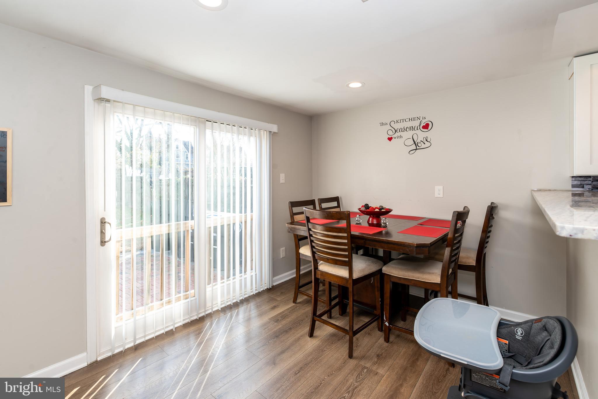 421 East Maple Avenue Lindenwold, NJ 08021 - Photo 11 of 40 eat in kitchen & sliders to back yard