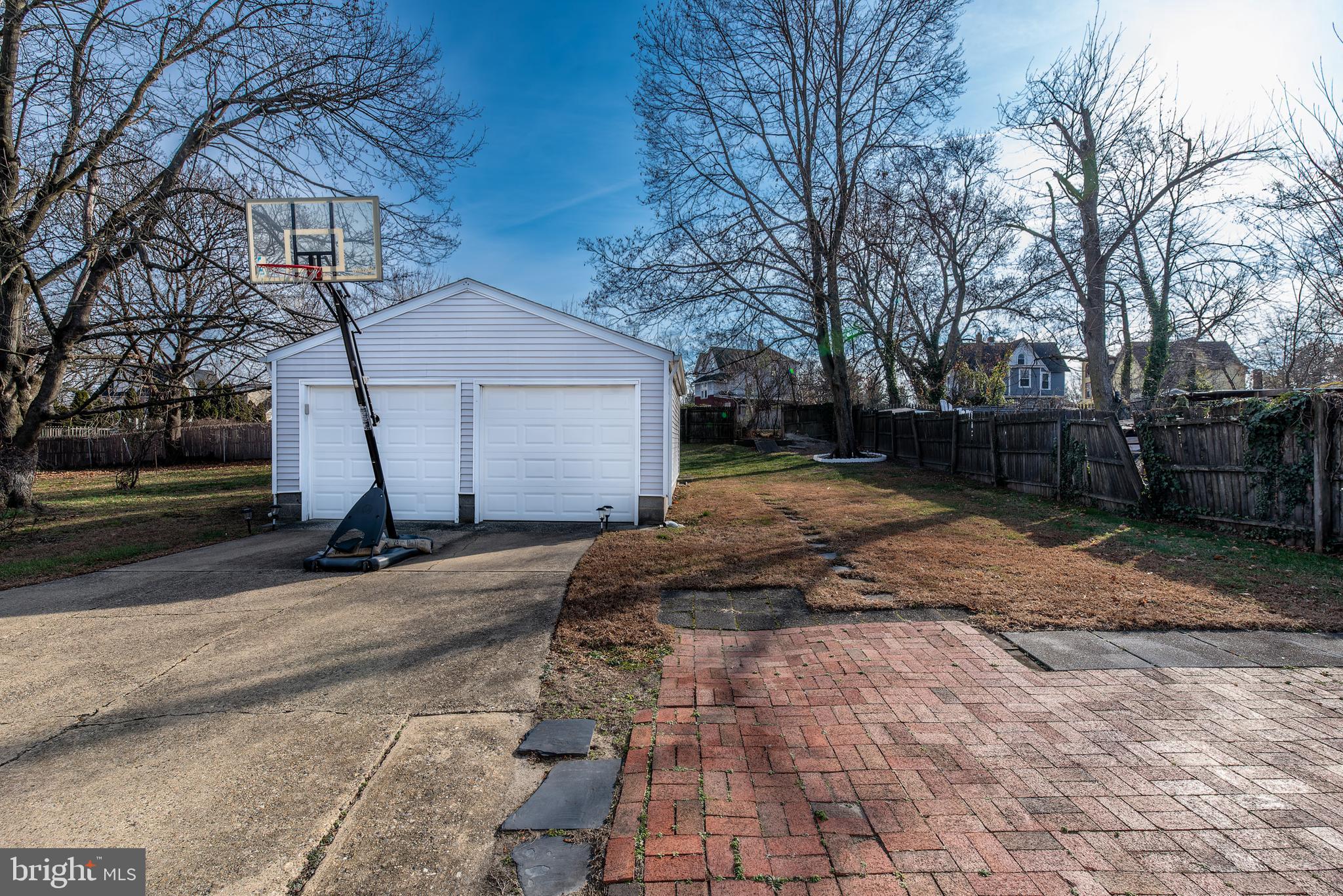 421 East Maple Avenue Lindenwold, NJ 08021 - Photo 23 of 40 2 car detached garage with workshop