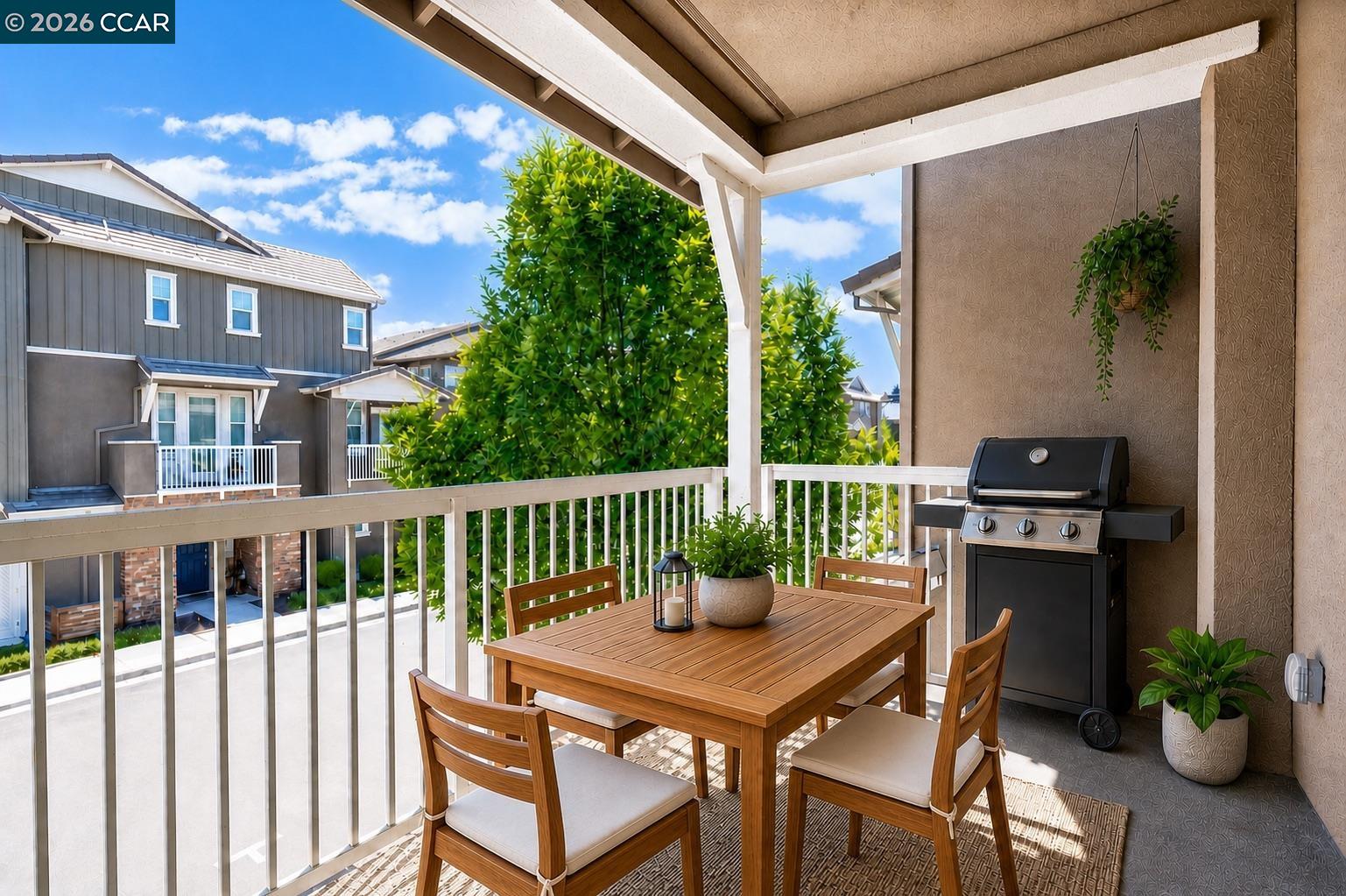 205 Plum Tree Street Livermore, CA 94551 - Photo 4 of 47 a view of a balcony with furniture