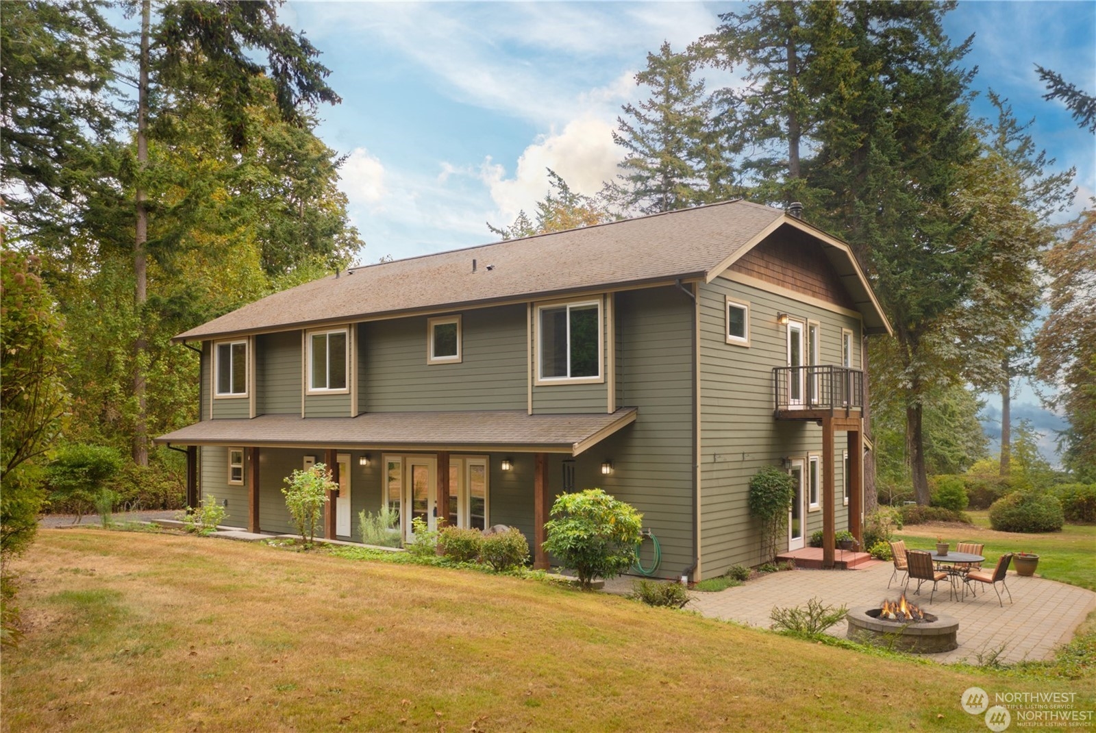 2170 Hilltop Road Lummi Island, WA 98262 - Photo 30 of 31 a front view of a house with a yard