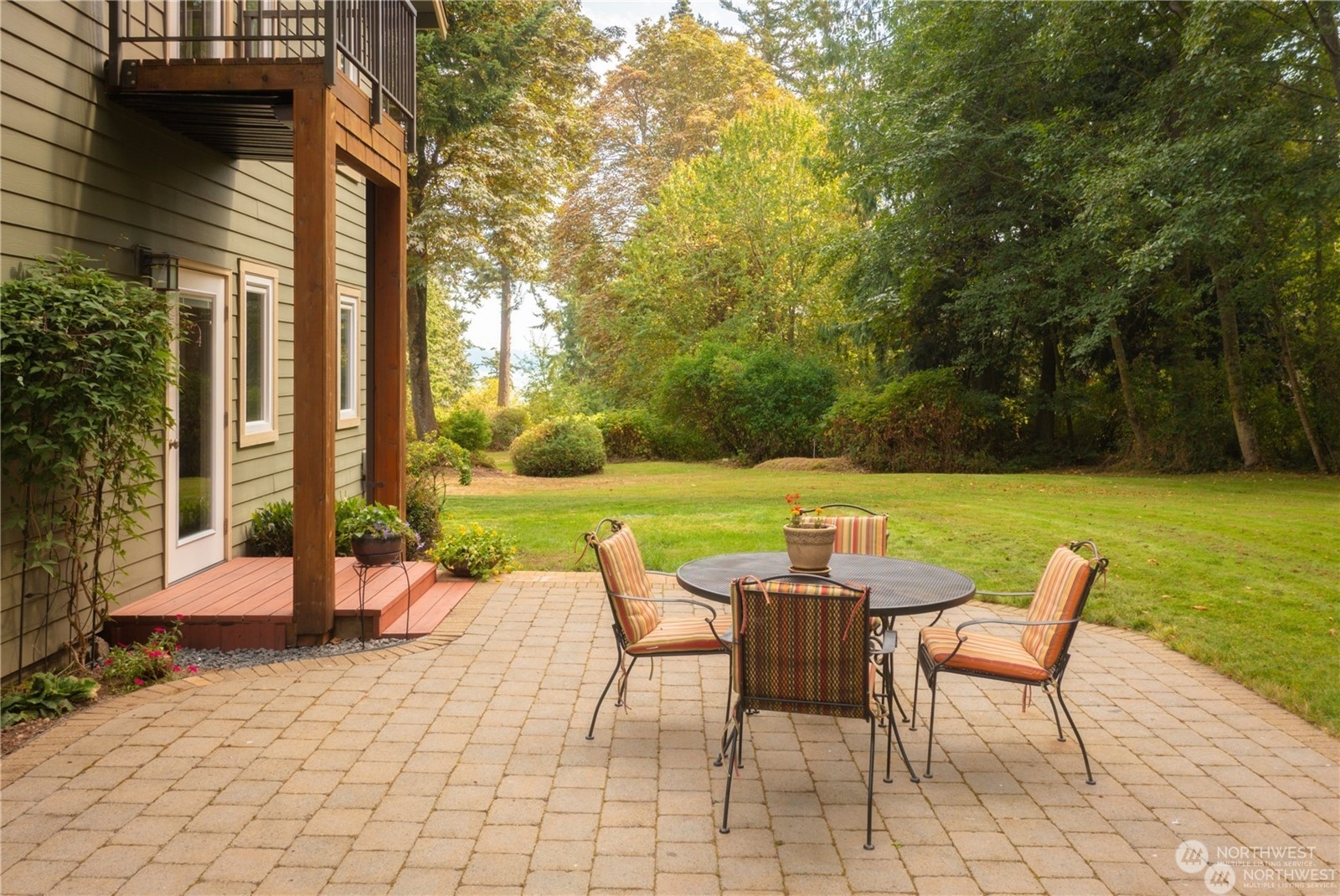2170 Hilltop Road Lummi Island, WA 98262 - Photo 31 of 31 an outdoor space with furniture and garden